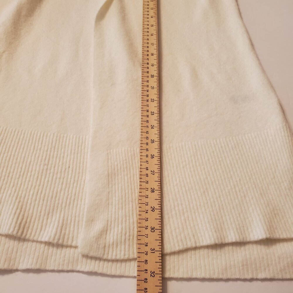 TAHARI Women's Ultra Lite Open Front Long Cardigan in Pearl Size XS/4. - Picture 12 of 14